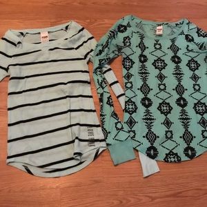 Vs pink thermal tops size xs
